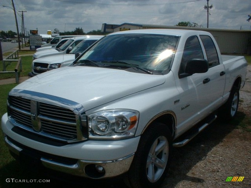 Bright White Dodge Ram 1500