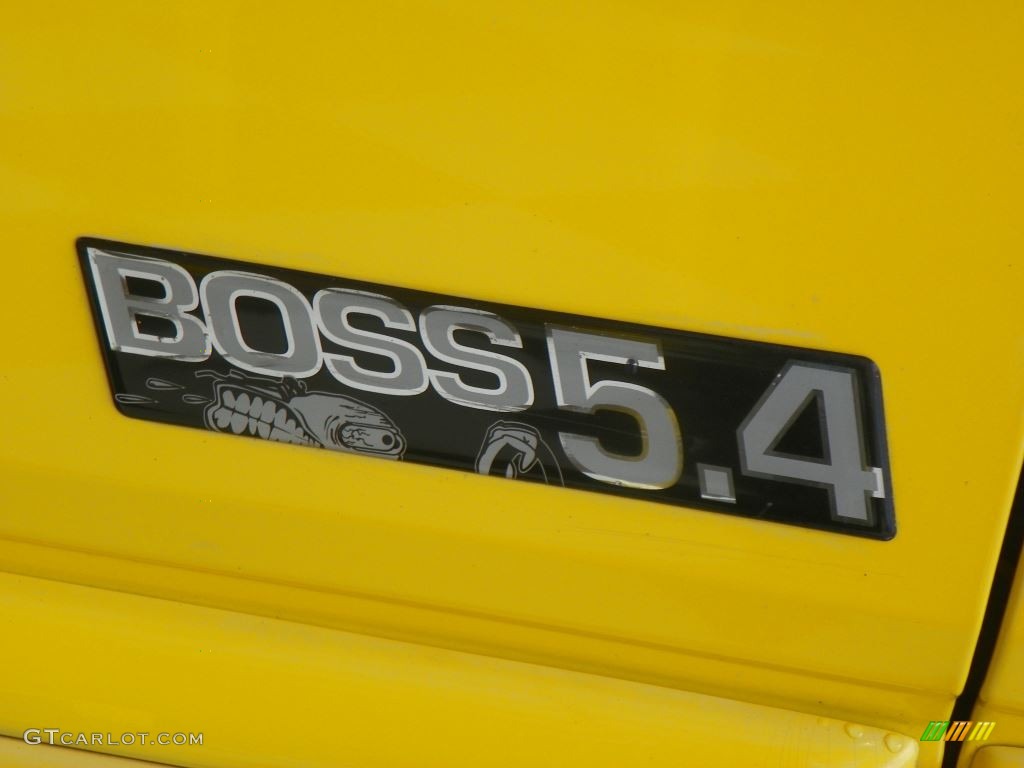 2005 F150 XL SuperCab - Yellow / Black/Yellow photo #9