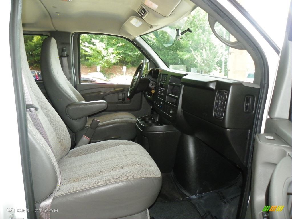 2010 Chevrolet Express LS 3500 Passenger Van Front Seat Photo #83519850
