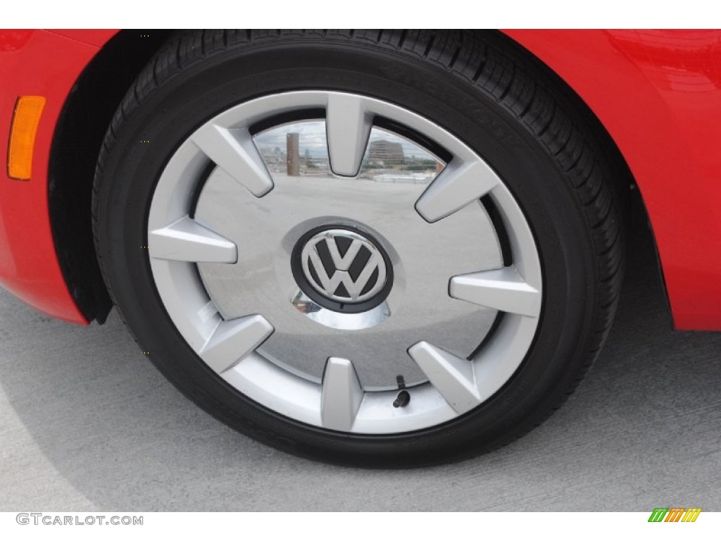2013 Beetle 2.5L Convertible - Tornado Red / Beige photo #4