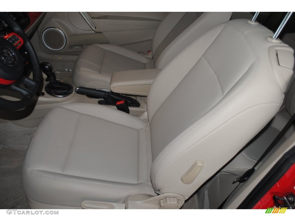 2013 Beetle 2.5L Convertible - Tornado Red / Beige photo #18