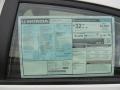 2013 Honda Civic EX Sedan Window Sticker