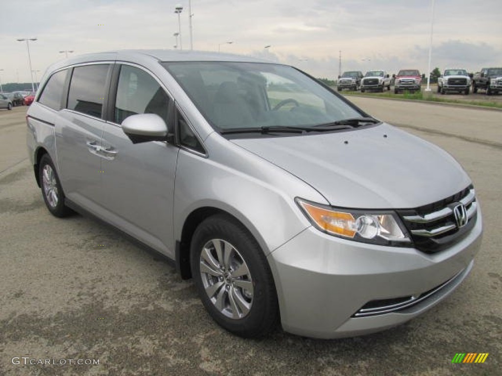 Alabaster Silver Metallic 2014 Honda Odyssey EX Exterior Photo #83521011