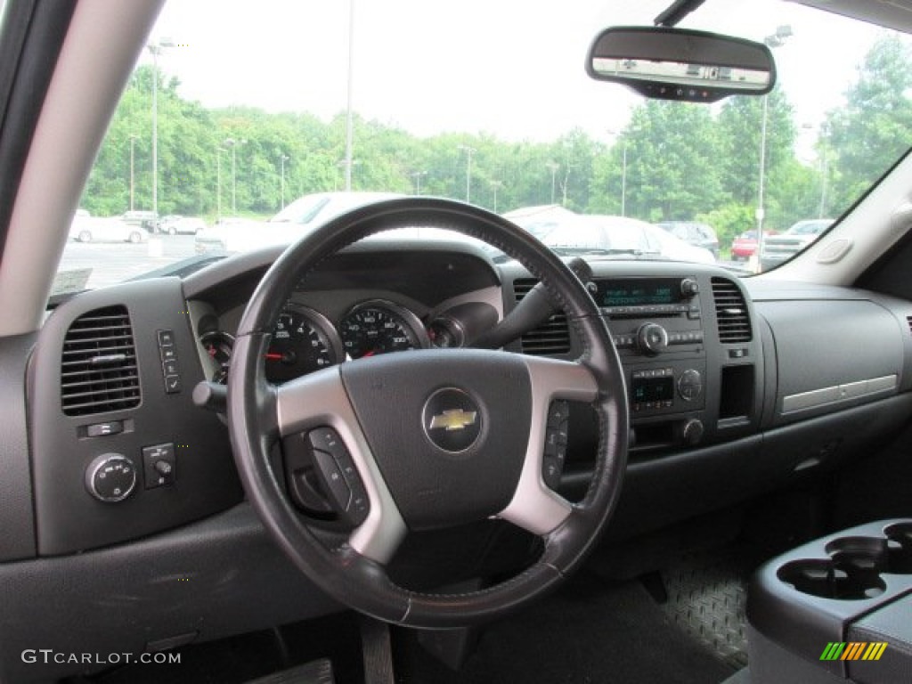 2009 Silverado 1500 LT Extended Cab 4x4 - Deep Ruby Red Metallic / Ebony photo #17