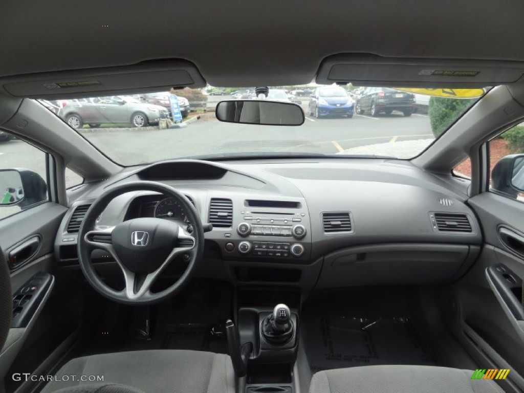 2011 Honda Civic DX-VP Sedan Gray Dashboard Photo #83523492
