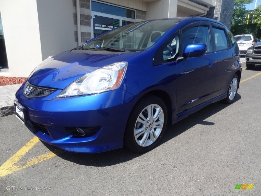 Blue Sensation Pearl Honda Fit