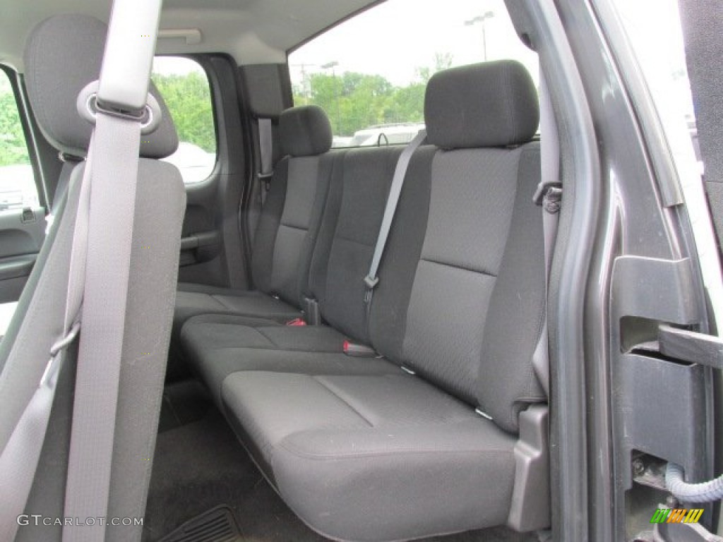 2011 Chevrolet Silverado 2500HD LT Extended Cab 4x4 Rear Seat Photo #83524536