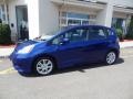 2010 Blue Sensation Pearl Honda Fit Sport  photo #2