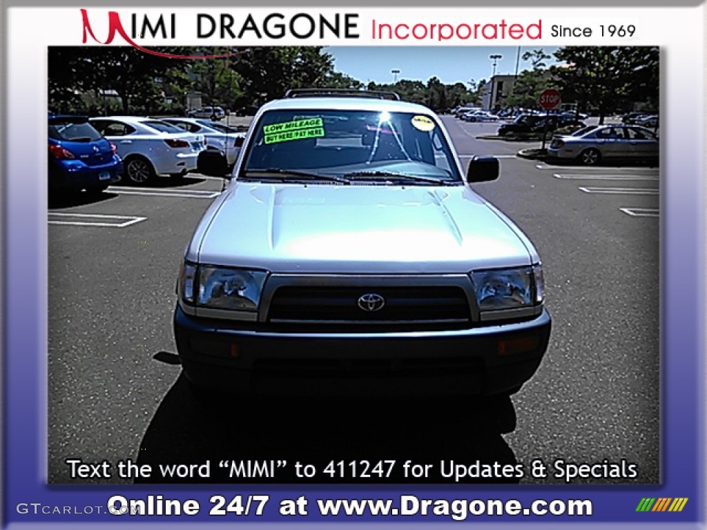 1998 4Runner SR5 4x4 - Cool Steel Metallic / Gray photo #4