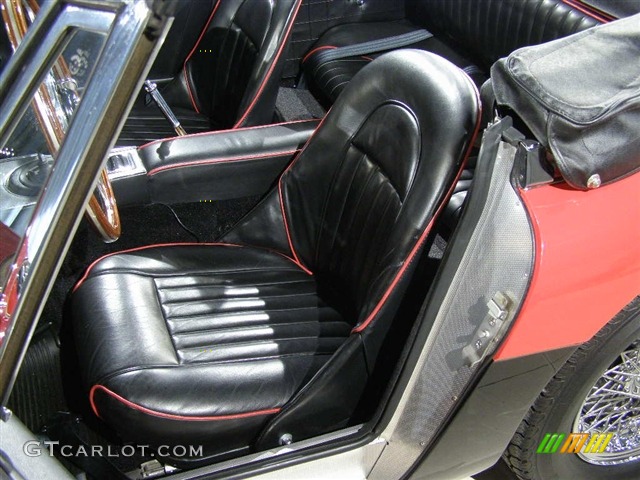 1966 Austin Healey 3000 MKIII BJ8, Red/Black / Black, Drivers Seat 1966 Austin-Healey 3000 MK III Bj8 Parts