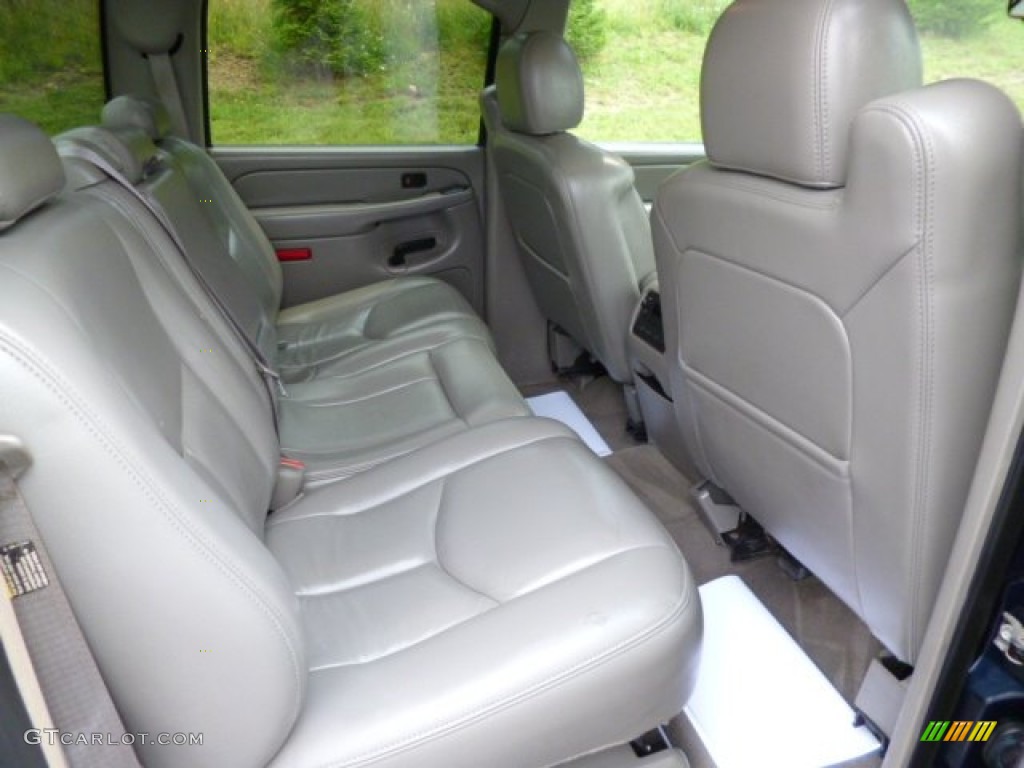 2006 Sierra 1500 SLT Crew Cab 4x4 - Deep Blue Metallic / Pewter photo #12