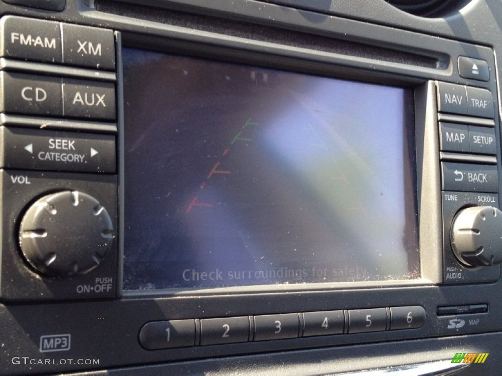 2011 Rogue SL AWD - Wicked Black / Black photo #14