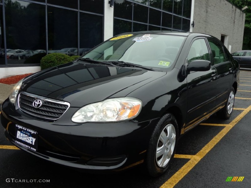 2006 Corolla LE - Black Sand Pearl / Stone photo #1