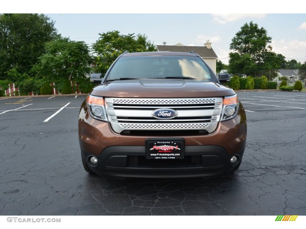 2011 Explorer XLT 4WD - Golden Bronze Metallic / Charcoal Black photo #2