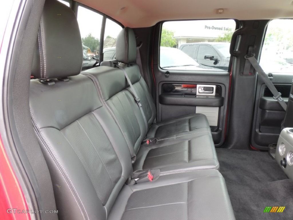 2010 F150 FX4 SuperCrew 4x4 - Red Candy Metallic / Black photo #9