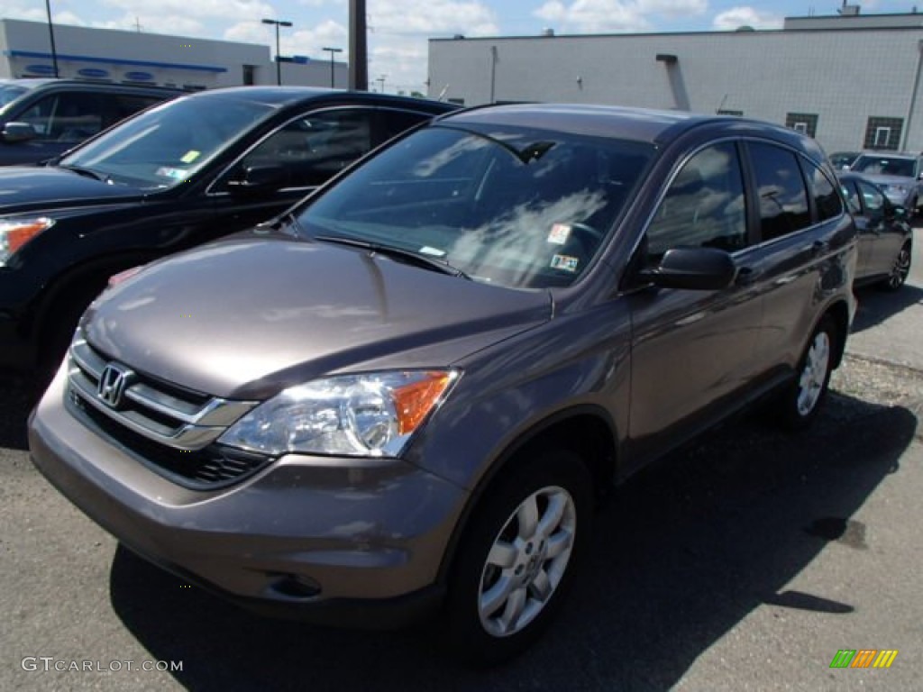 2011 CR-V SE 4WD - Urban Titanium Metallic / Black photo #3