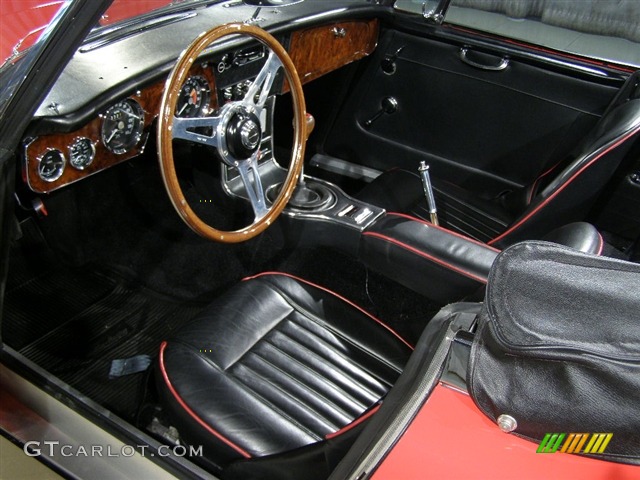 Black Interior 1966 Austin-Healey 3000 MK III Bj8 Photo #83532