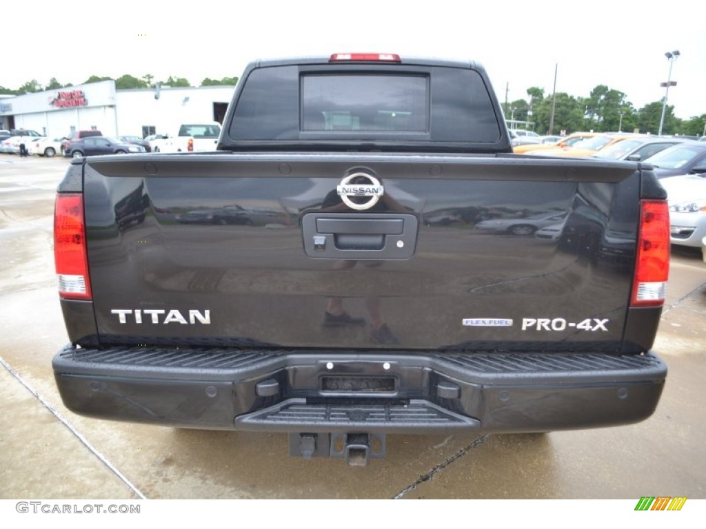 Galaxy Black 2013 Nissan Titan Pro-4X Crew Cab 4x4 Exterior Photo #83531433