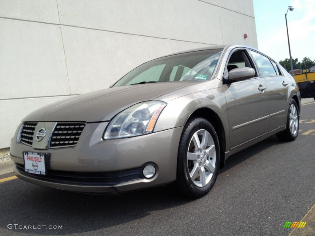 2004 Maxima 3.5 SL - Spirited Bronze / Black photo #1