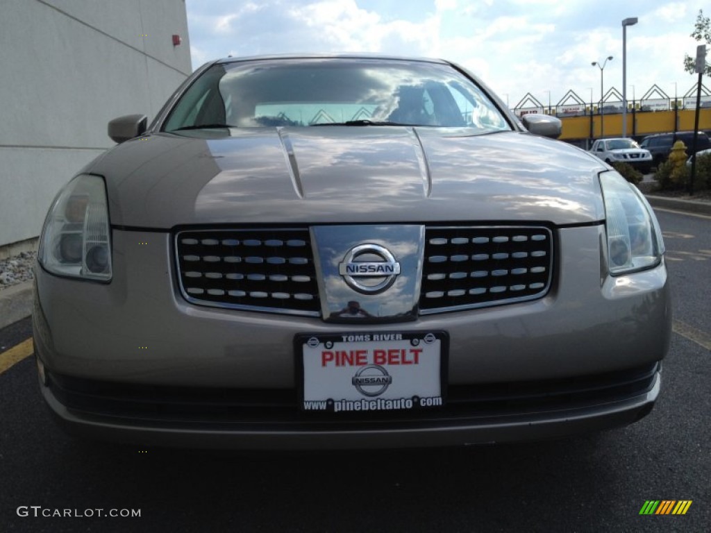 2004 Maxima 3.5 SL - Spirited Bronze / Black photo #2