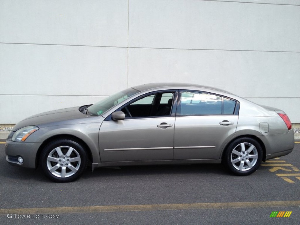 2004 Maxima 3.5 SL - Spirited Bronze / Black photo #4
