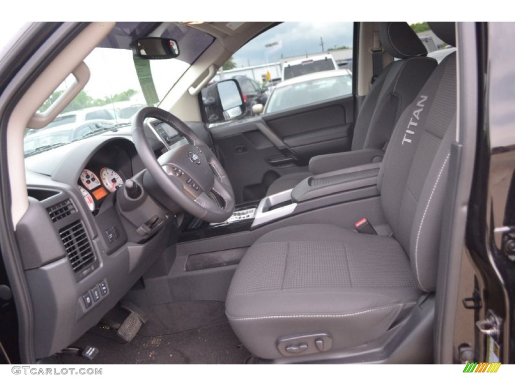 2013 Nissan Titan Pro-4X Crew Cab 4x4 Front Seat Photo #83531733