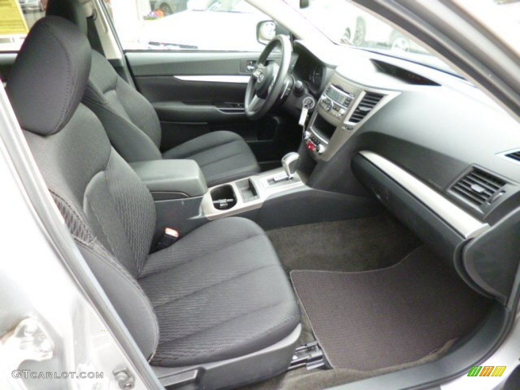 2011 Outback 2.5i Wagon - Steel Silver Metallic / Off Black photo #4
