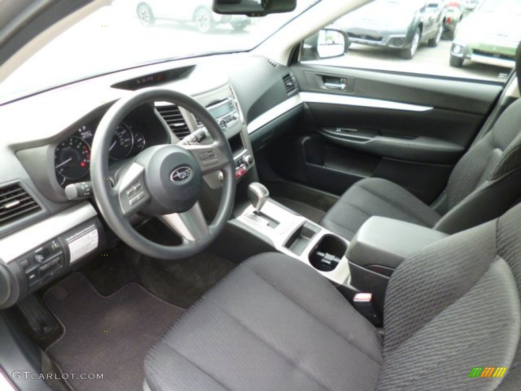 2011 Outback 2.5i Wagon - Steel Silver Metallic / Off Black photo #16