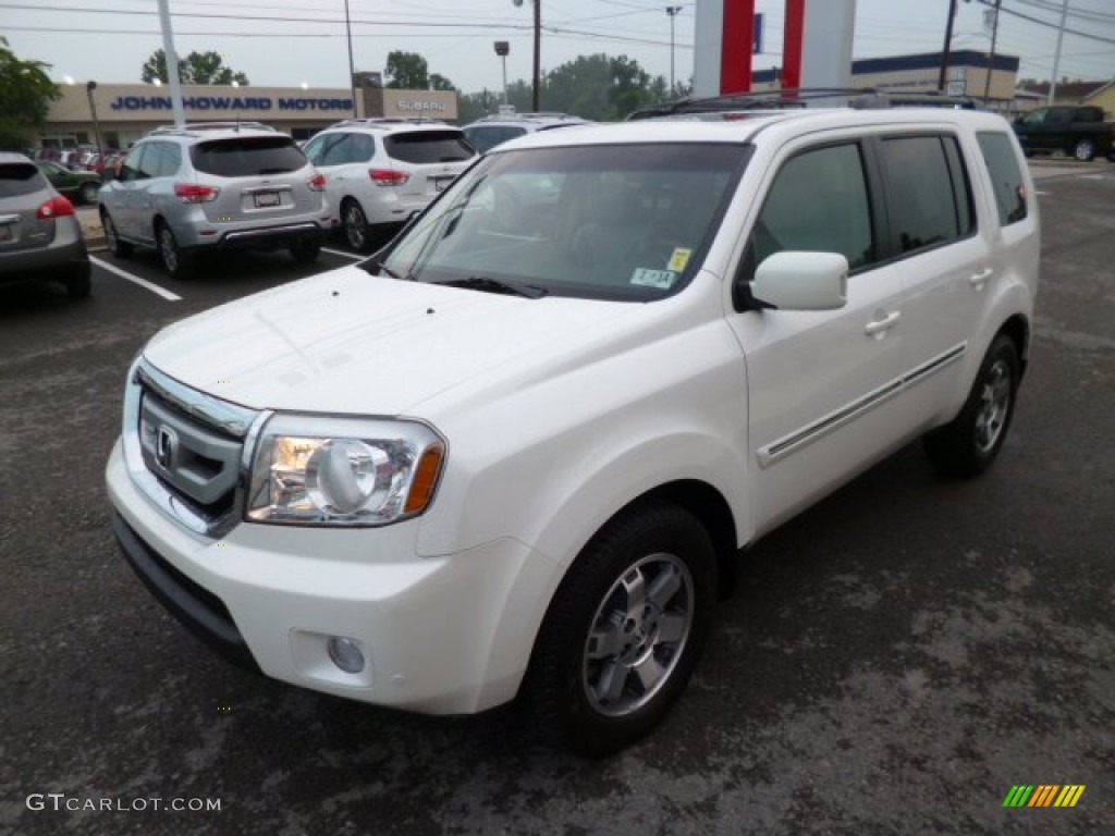 Taffeta White 2011 Honda Pilot EX-L 4WD Exterior Photo #83533038