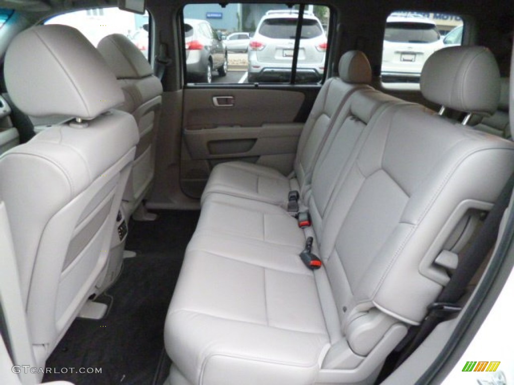 2011 Honda Pilot EX-L 4WD Rear Seat Photo #83533098