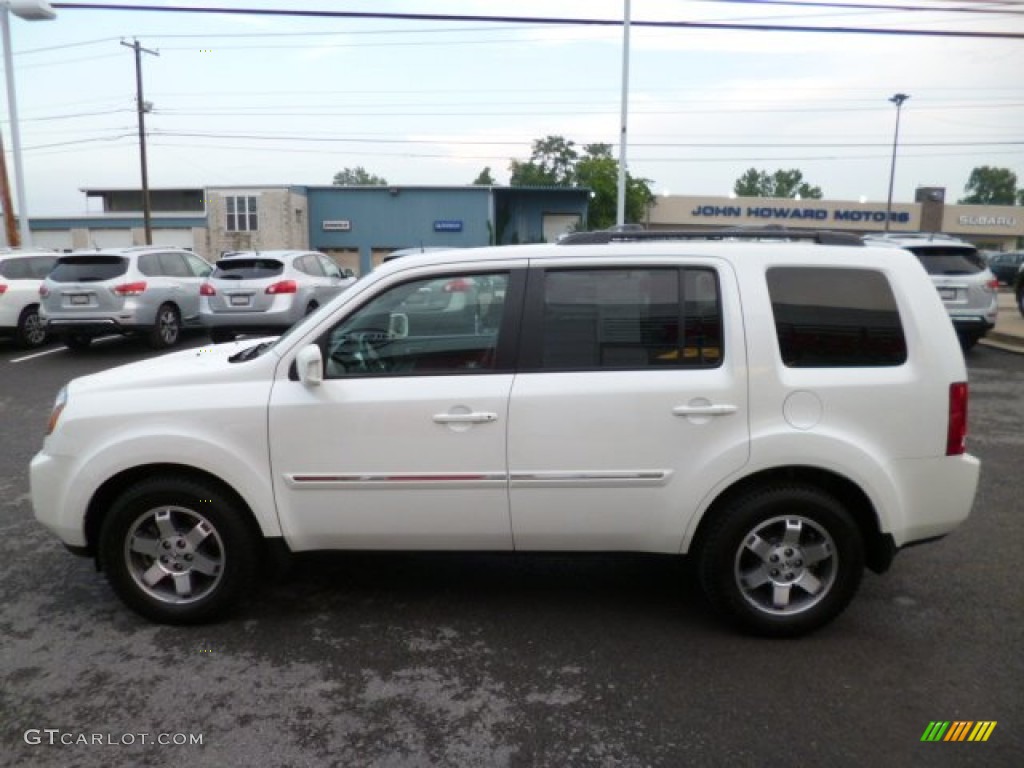 Taffeta White 2011 Honda Pilot EX-L 4WD Exterior Photo #83533137
