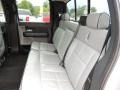 2008 Lincoln Mark LT Dove Grey/Black Piping Interior Rear Seat Photo