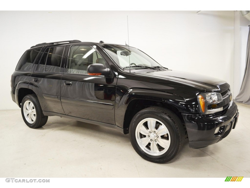 2005 TrailBlazer LT - Black / Light Gray photo #2