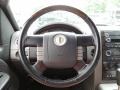 2008 Lincoln Mark LT Dove Grey/Black Piping Interior Steering Wheel Photo
