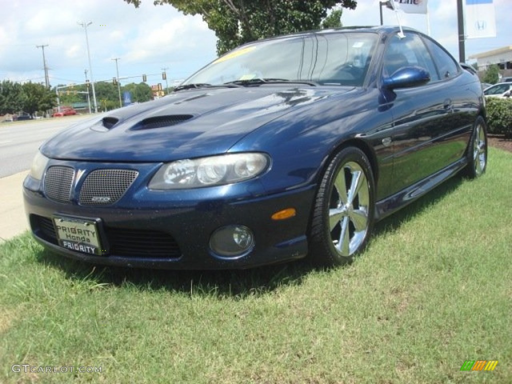 Midnight Blue Metallic Pontiac GTO