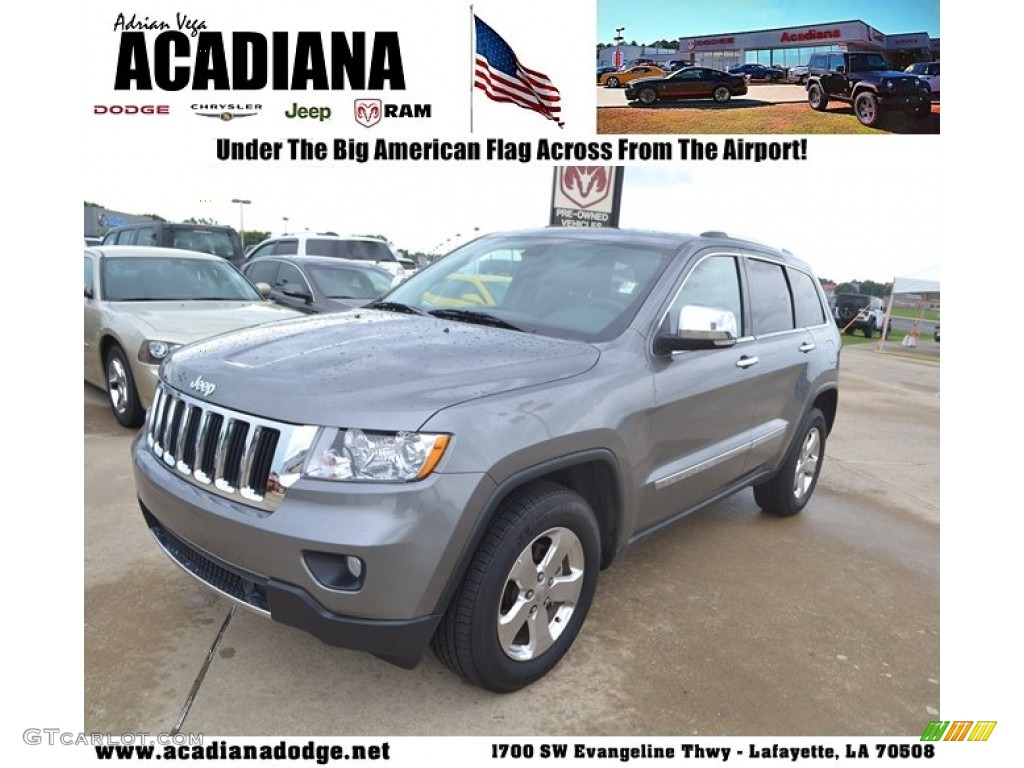 2013 Grand Cherokee Limited - Mineral Gray Metallic / Black photo #1