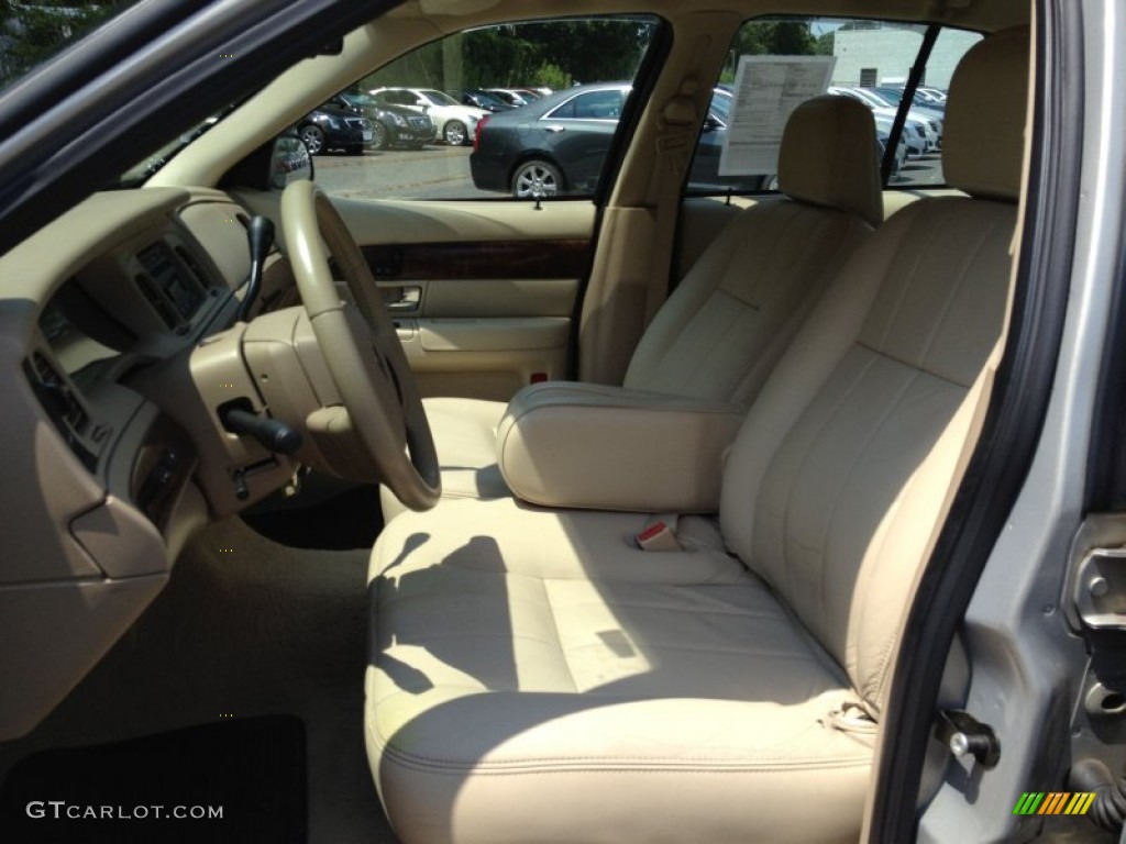 2006 Grand Marquis LS - Smokestone Metallic / Light Camel photo #10