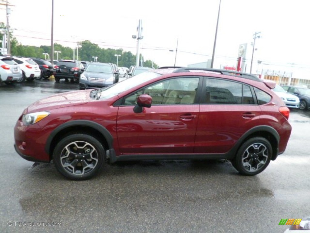2013 XV Crosstrek 2.0 Limited - Venetian Red Pearl / Ivory photo #4