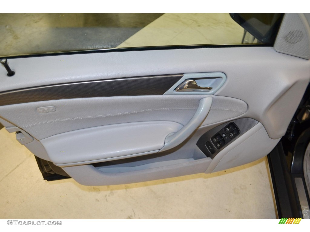 2003 Mercedes-Benz C 230 Kompressor Sedan Ash Door Panel Photo #83535672