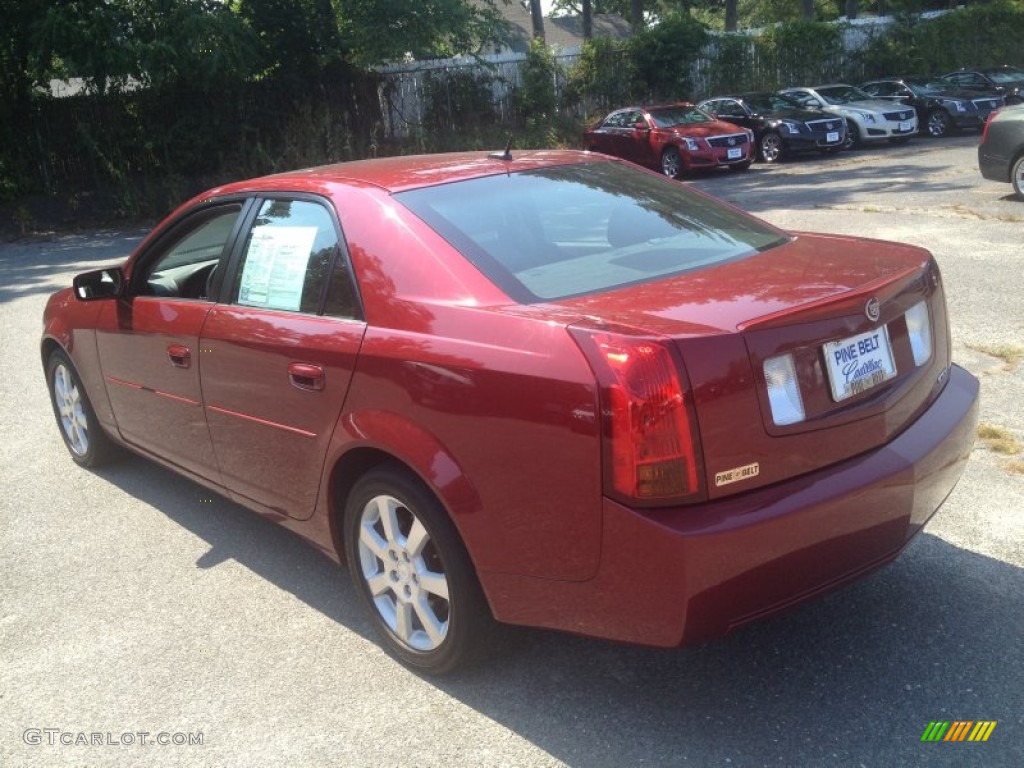 2006 CTS Sedan - Infrared / Ebony photo #5