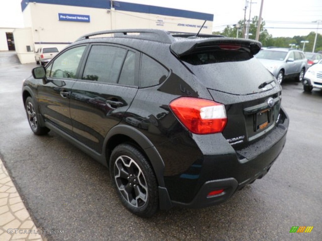 2013 XV Crosstrek 2.0 Limited - Crystal Black Silica / Ivory photo #5