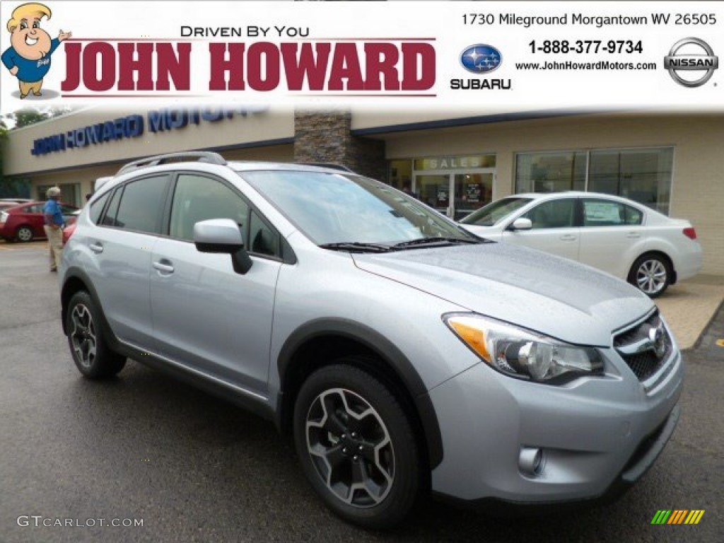 2013 XV Crosstrek 2.0 Premium - Ice Silver Metallic / Black photo #1