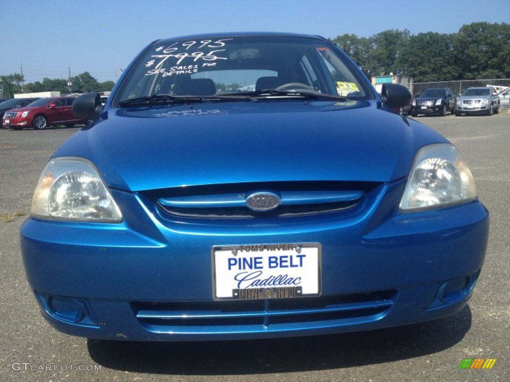 2004 Rio Cinco Wagon - Rally Blue / Gray photo #2