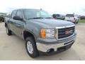 Gray Green Metallic - Sierra 1500 SLE Crew Cab 4x4 Photo No. 10