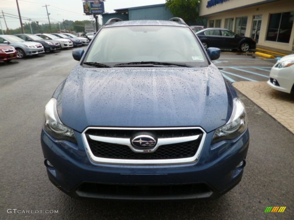 2013 XV Crosstrek 2.0 Premium - Marine Blue Pearl / Ivory photo #2