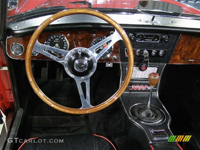 Black Interior 1966 Austin-Healey 3000 MK III Bj8 Photo #83538