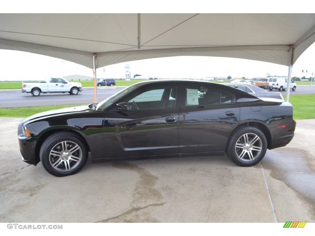 Pitch Black 2013 Dodge Charger Police Exterior Photo #83537232