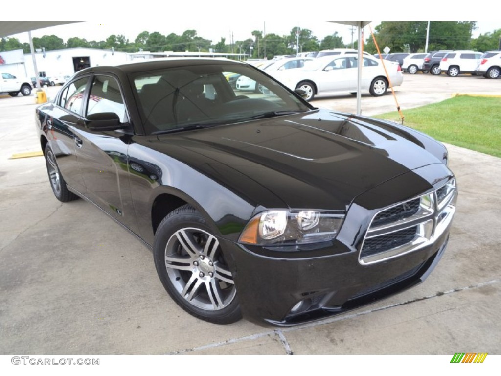 Pitch Black 2013 Dodge Charger Police Exterior Photo #83537379