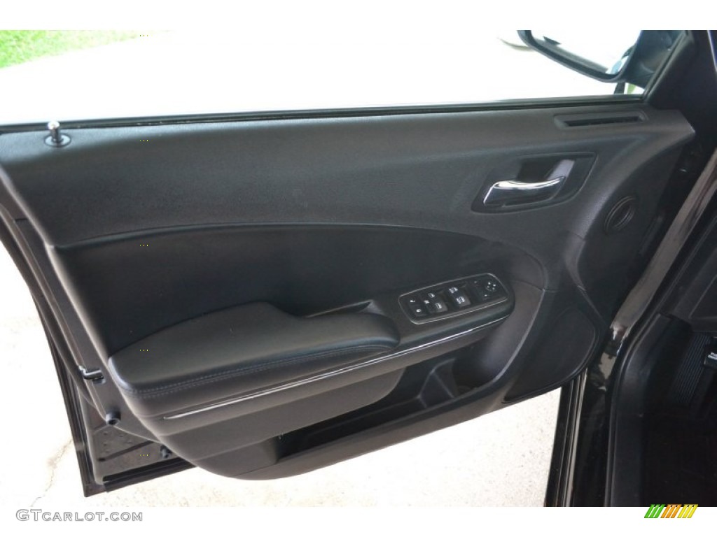 2013 Dodge Charger Police Black Door Panel Photo #83537448