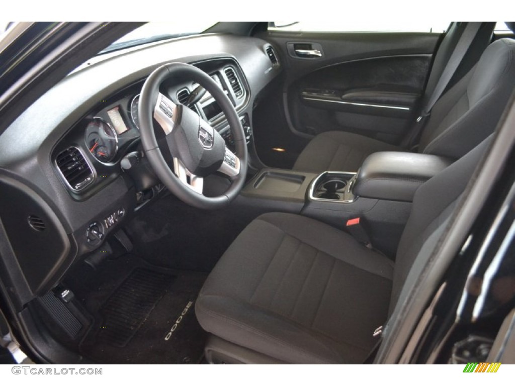 Black Interior 2013 Dodge Charger Police Photo #83537484